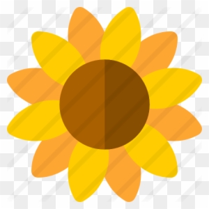 Sunflower - Emoticones De Whatsapp Girasol - Free Transparent PNG Clipart  Images Download