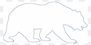 Dancing Bears Craft Pattern - Line Art