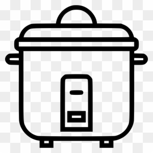 Rice Cooker Clipart Black And White Bear