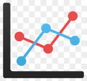 Line Chart Icon - Line Graph Icon Png