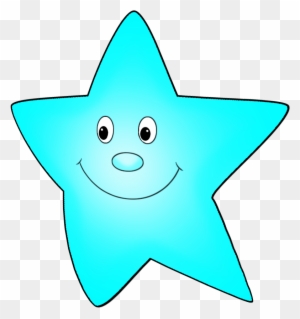 Star Clip Art Light Blue - Star With Legs Clipart - Free Transparent ...