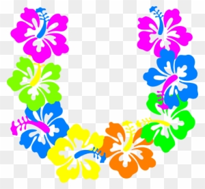 free flower lei clipart