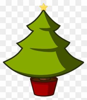 How To Draw A Christmas Tree - Christmas Tree Clip Art