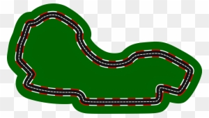 oval race track clip art