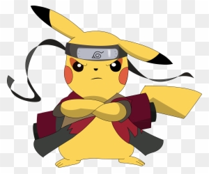 Naruto Clipart Pokemon Character - Pikachu Sage Mode