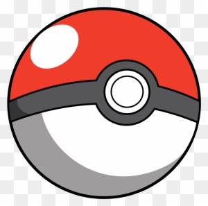 RED POKEBALL Royalty Free Stock SVG Vector and Clip Art