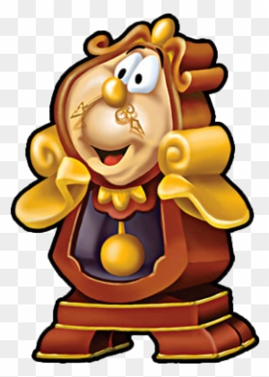 Cogsworth Clipart Beauty And The Beast Cogsworth Necklace Free Transparent Png Clipart Images Download