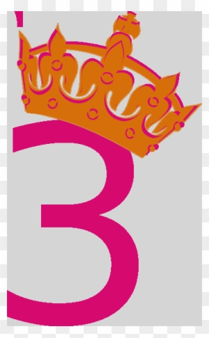 Pink Tilted Tiara And Number 24 Clip Art at  - vector clip art  online, royalty free & public domain