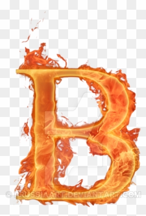 Alphabet Letter Fire Clip Art - Alphabet Letters On Fire