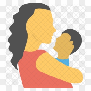 Mother And Son Icon - Mother's Day Icon