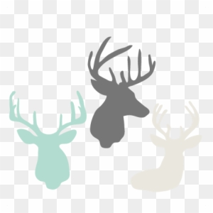 Download Deer Head Set Svg Cutting Files For Scrapbooking Cute Reindeer Backgrounds Free Transparent Png Clipart Images Download