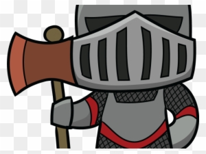 Knight Clipart Comic - Knight Cartoon Middle Ages - Free Transparent ...