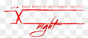 Wwe Extreme Rules - Wwe One Night Stand Logo Png - Free Transparent PNG ...