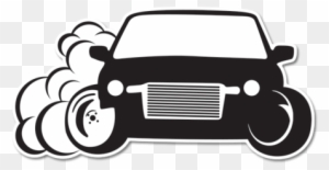 Drift Or Die Stickers - Antique Car - Free Transparent PNG Clipart ...