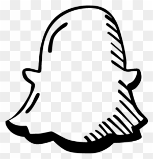 Snapchat Logo Snapchat Snapchat Ghost Black And White Free Transparent Png Clipart Images Download