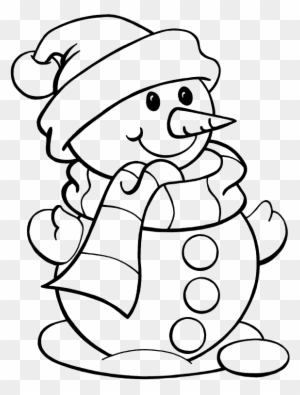 I Have Download Snowman With Long Nose Coloring Page - Snowman ...
