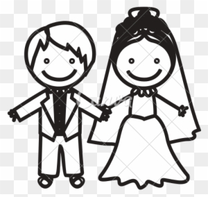 happy married couple clipart
