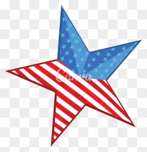 Shiny Star In American Flag Colors - Annebrook House Hotel - Free ...