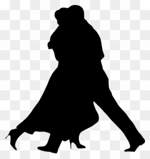 Danse Clipart Tango - Ballroom Dancing Silhouette - Free Transparent ...