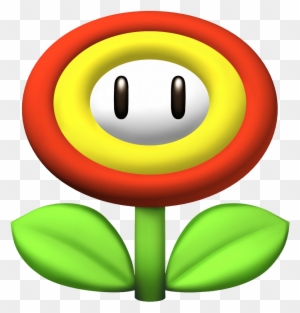Super Mario Bros Clip Art - Super Mario Fire Flower - Free Transparent ...