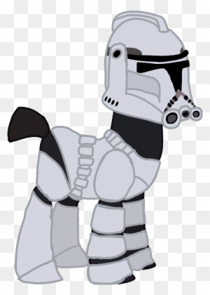 Ripped-ntripps, Clone, Clone Trooper, Clone Wars, Ponified, - Clone Trooper Pony