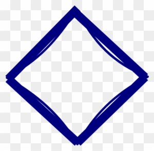 Blue Diamond Clip Art - Blue Diamond Shape Clip Art