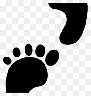 Free Clip Art Footprints Cartoon Footprints Clipart - Foot Print ...