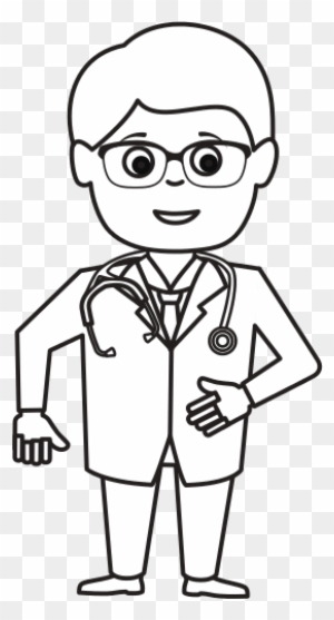 doctors office clipart black and white free
