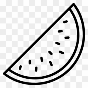 watermelon seed clipart black and white free