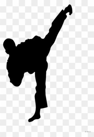 Karate Silhouette Cliparts - Tae Kwon Do Clip Art - Free Transparent ...