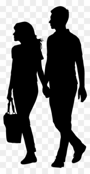 Couples Silhouette Clip Art 13 Boy And Girl Holding Hands Silhouette Free Transparent Png Clipart Images Download