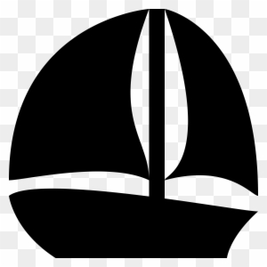 Simpleicons Places Sailboat Black Silhouette Boat Png Icon Free Transparent Png Clipart Images Download