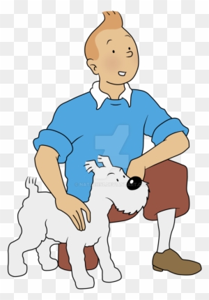 Best Of Tintin Clip Art Medium Size - Tintin And Snowy Png - Free ...
