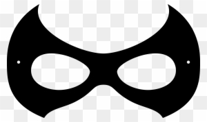batgirl eye mask template