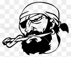 Pirate Clipart & Pirate T-shirt Design LFT Chr 07 – Rivalart