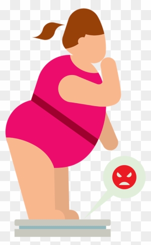 Stomach Clipart Obese Child - Sobrepeso Y Obesidad Dibujo - Free ...