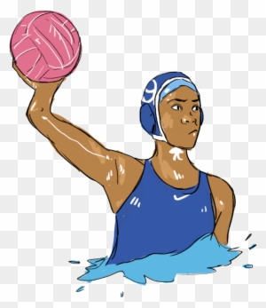 water polo goalie clipart people