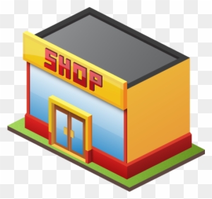 shopping mall building clipart