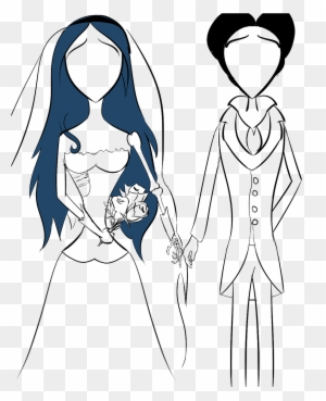 Svg Royalty Free Download Bride Drawing Traditional Comics Free Transparent Png Clipart Images Download