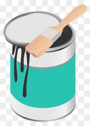 paint pot clipart