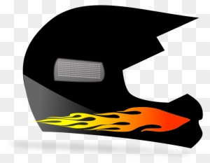 Helmet - Race Car Helmet Clipart
