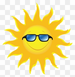 Sun Clip Art Sun Clip Art Clip Art Image - Sun With Sunglasses Clip Art ...