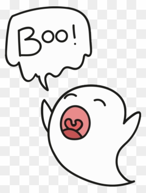 Boo Ghost Clipart - Clip Art Ghost Boo - Free Transparent PNG Clipart ...