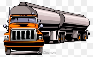 clipart oil truck driver