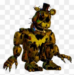 Freddy-png 206978 - Fnaf Nightmare Golden Freddy Clipart, clipart