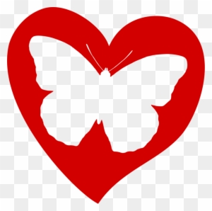 images of hearts and butterflies