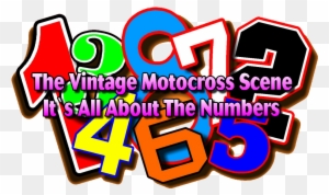 Vintage Motocross Race Numbers Classicdirtbikerider - Number