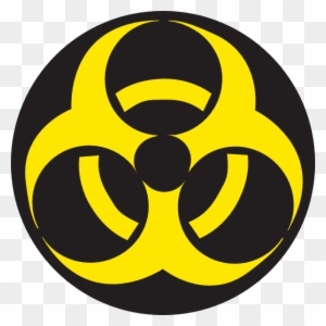 Biohazard Clipart Apocalypse - Biohazard Symbol Png