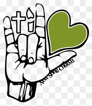 sign language i love you clipart sign