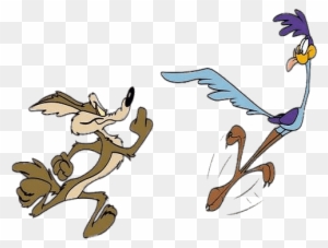 Roadrunner And Coyote - Free Transparent Png Clipart Images Download